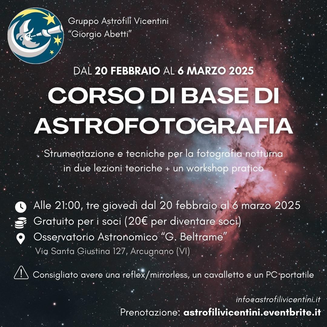 Corso di Astrofotografia